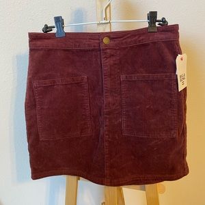 Billabong corduroy skirt